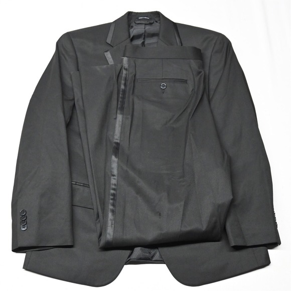 Sean John 38S 34x30 Black Mens Jacket‎ Pants Suit Tux Tuxedo